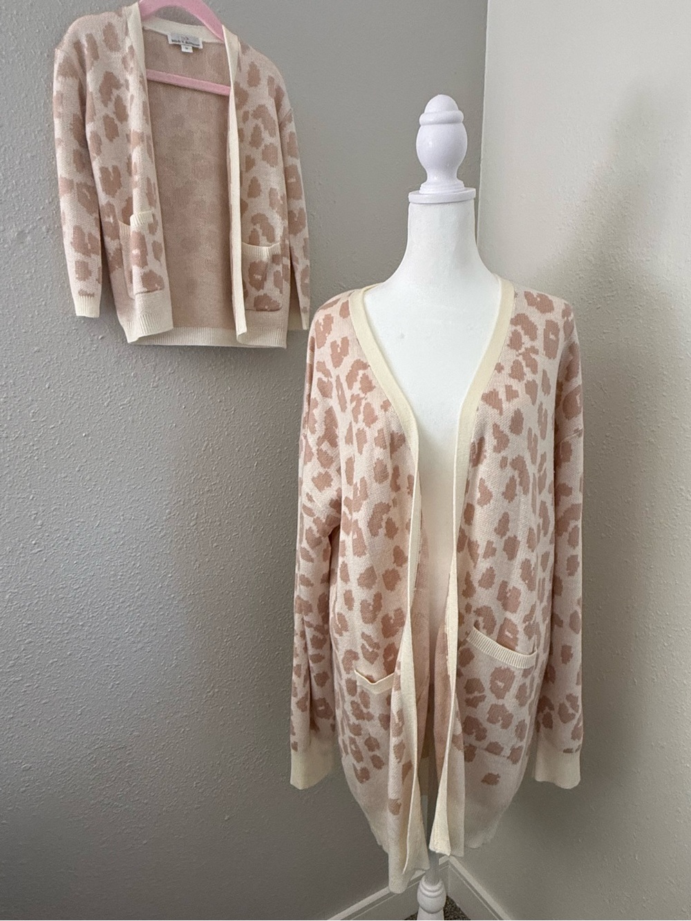 Bailey’s Blossoms Mommy & Me Leopard Cardigans M/L & Toddler M